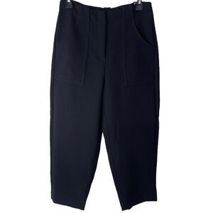 Frank and Oak Alice Black Straight Fit Pants 6